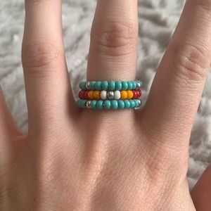 Beaded Wrap ring